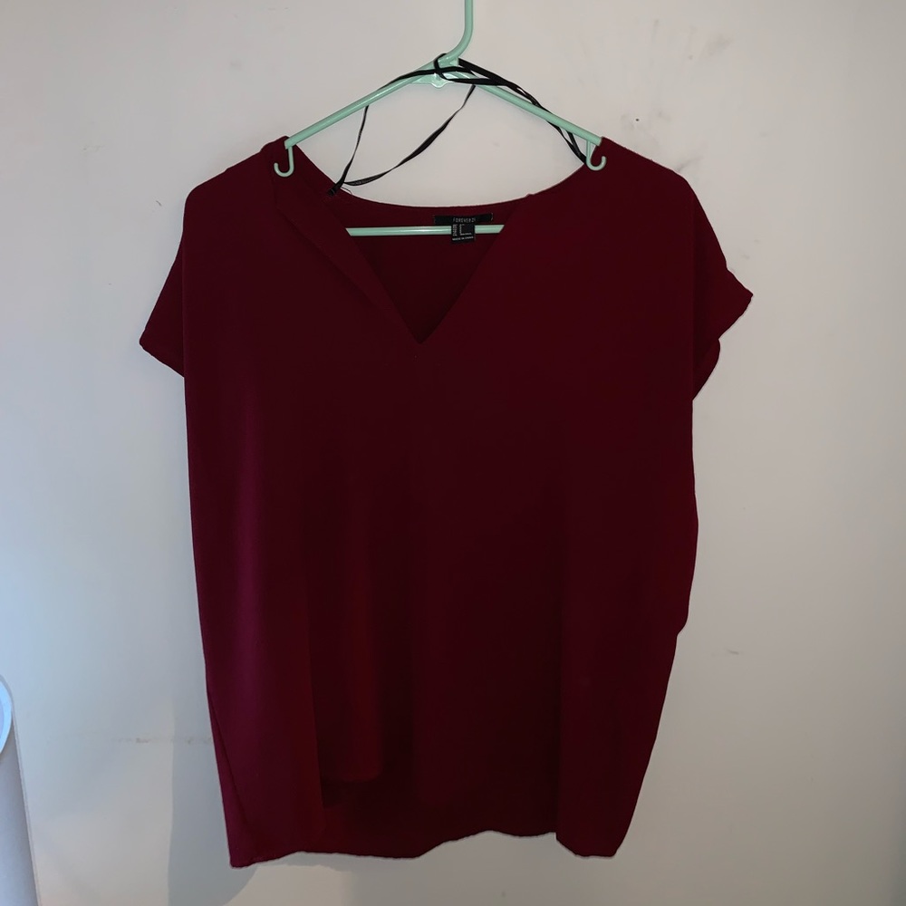 V neck top